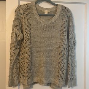 Stencil Sweater in cream! Great condition! Size Small.
